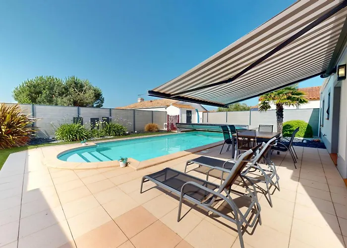 Palm Cornue Avec Piscine Privative Semesterbostad *